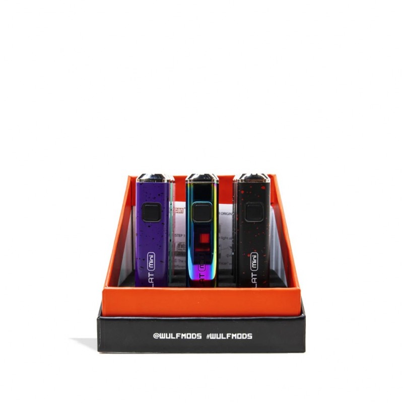 Wulf Flat Mini Cartridge Battery Display 9CT, wulf mods, got vape, thc